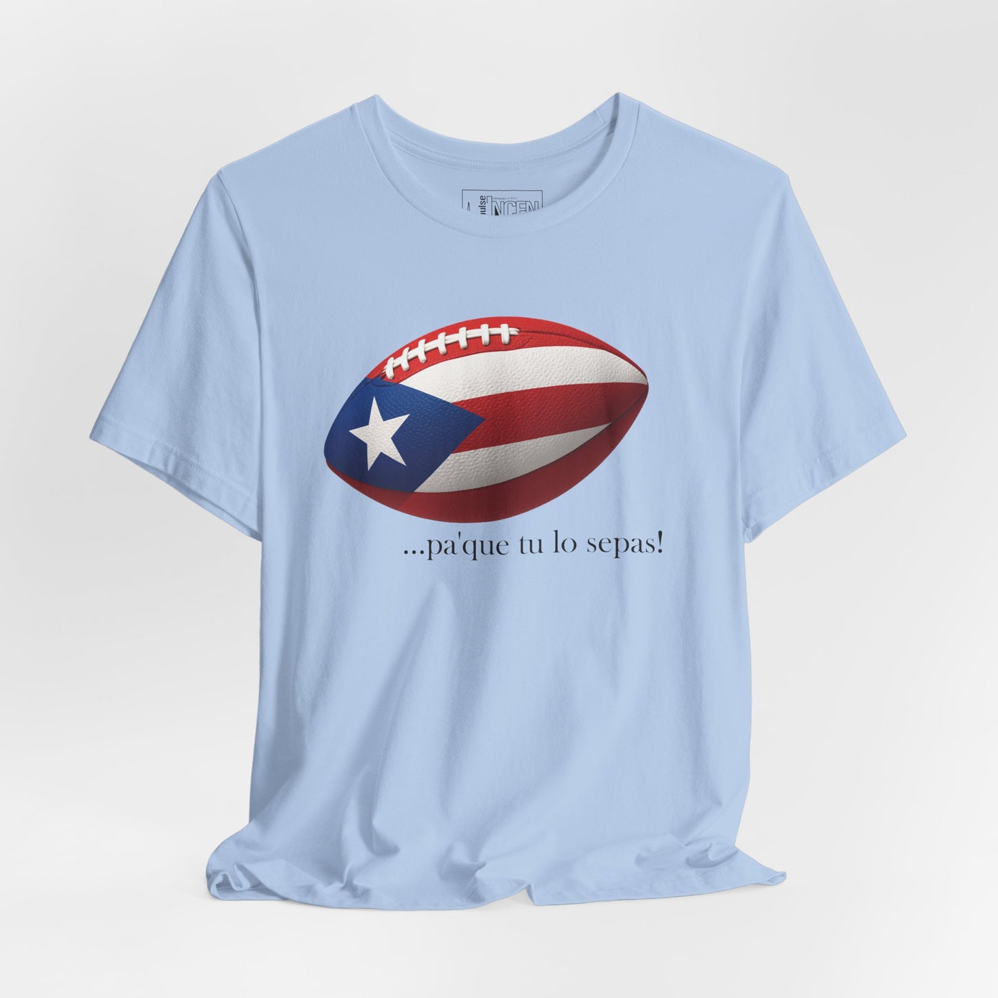 Super Bowl Football, Short Sleeve Puerto Rico Tee