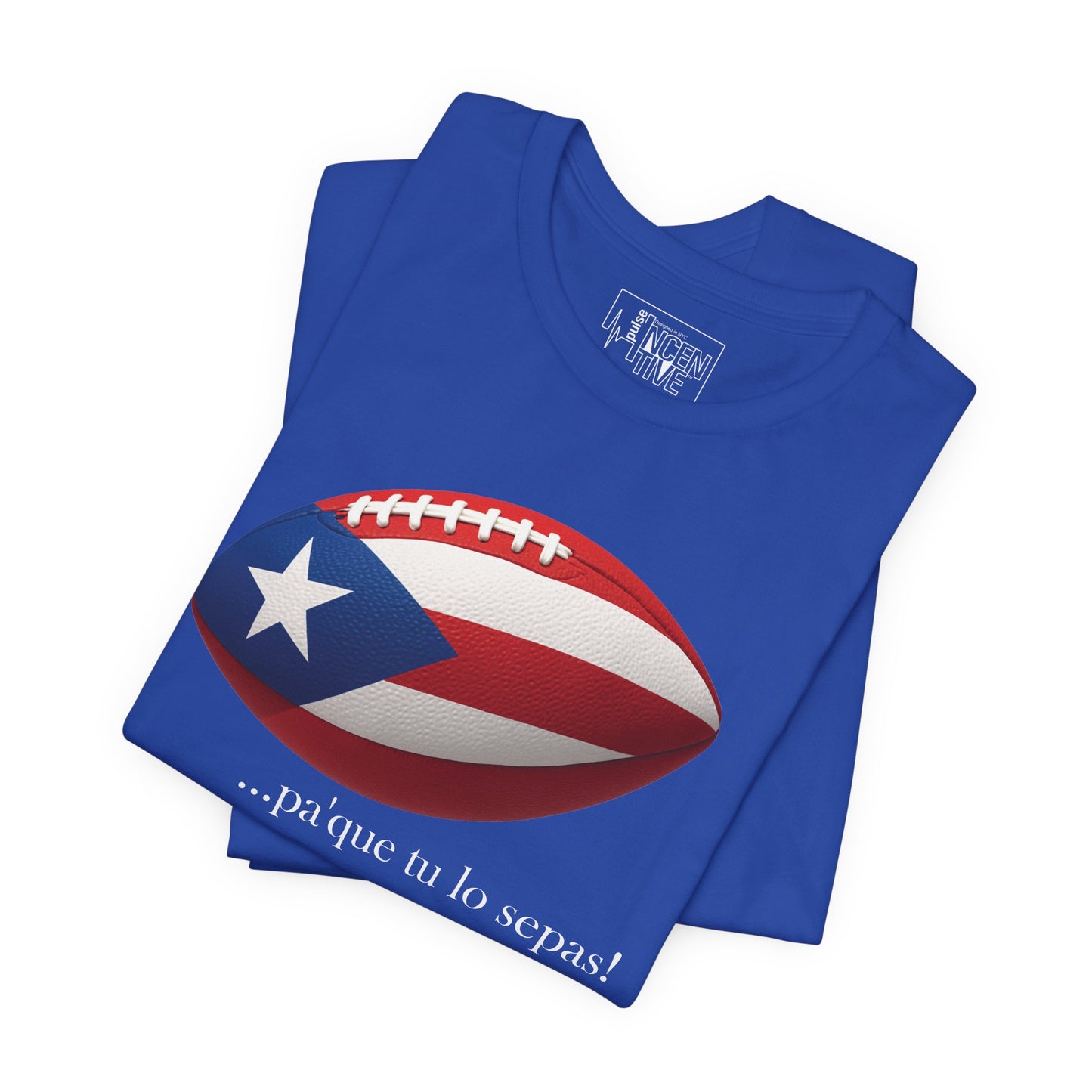 Super Bowl Football, Short Sleeve Puerto Rico Tee