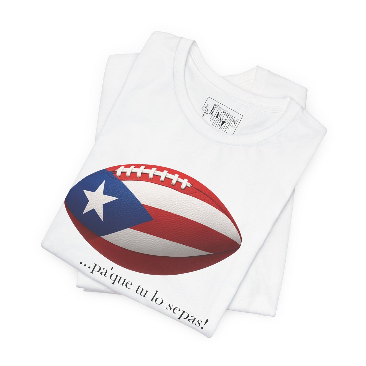 Super Bowl Football, Short Sleeve Puerto Rico Tee