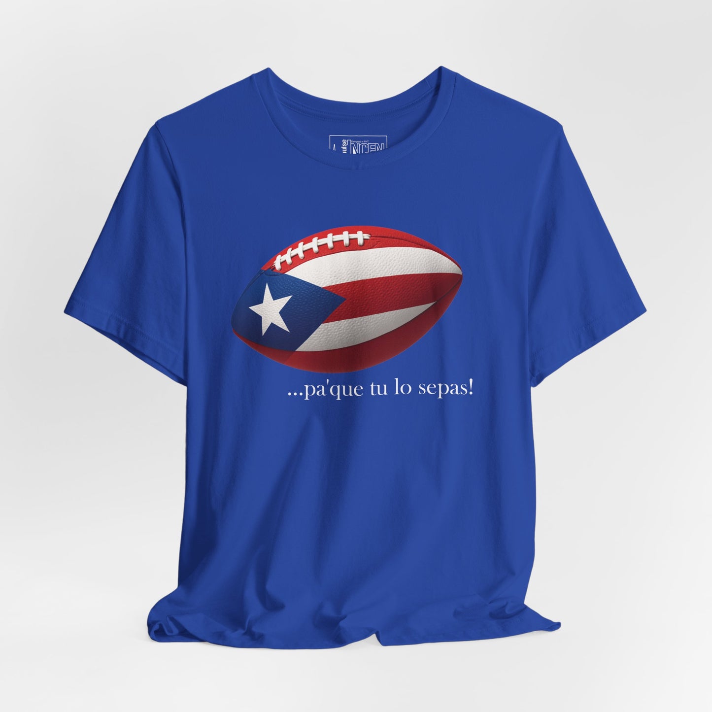 Super Bowl Football, Short Sleeve Puerto Rico Tee