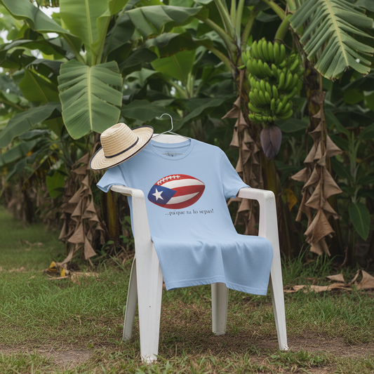Super Bowl Football, Short Sleeve Puerto Rico Tee