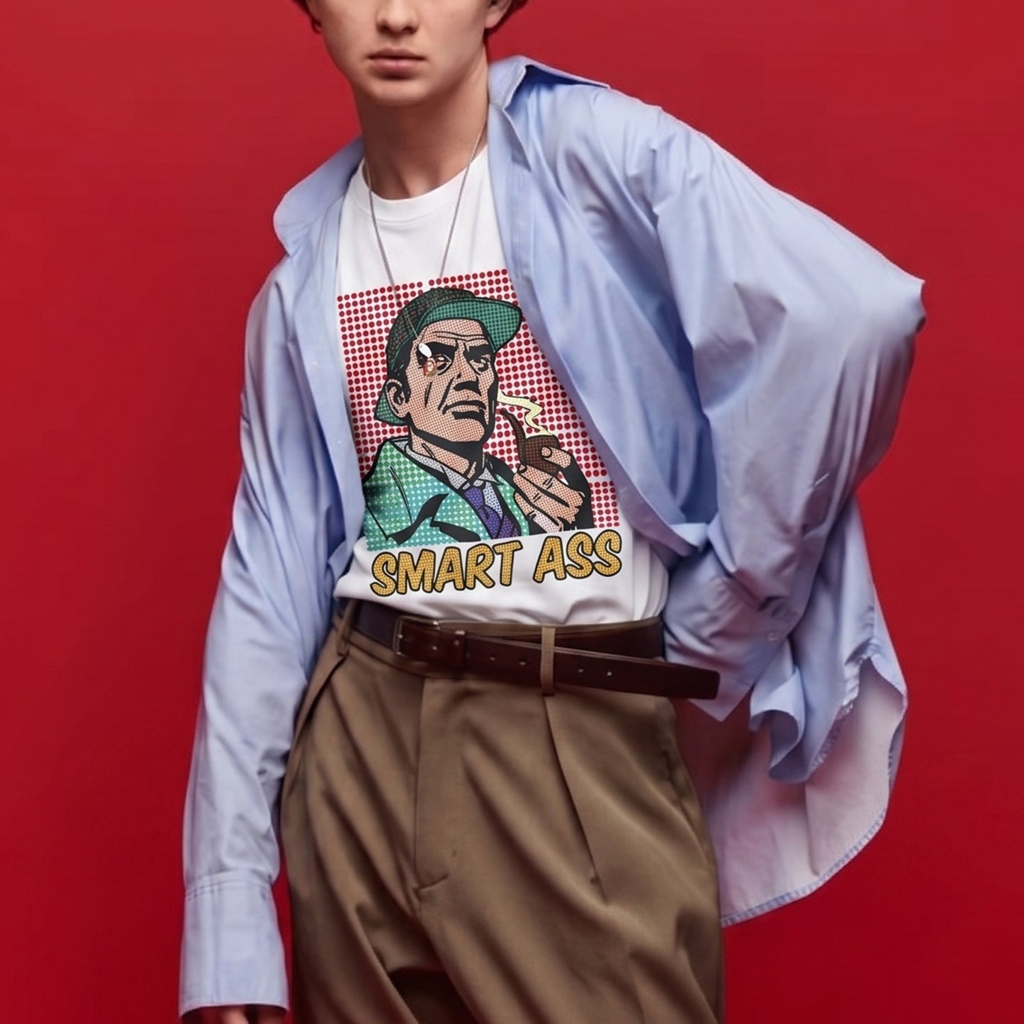 Smart Ass Retro Pop Art T-Shirt