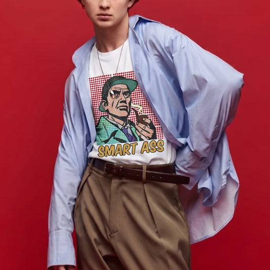 Smart Ass Retro Pop Art T-Shirt
