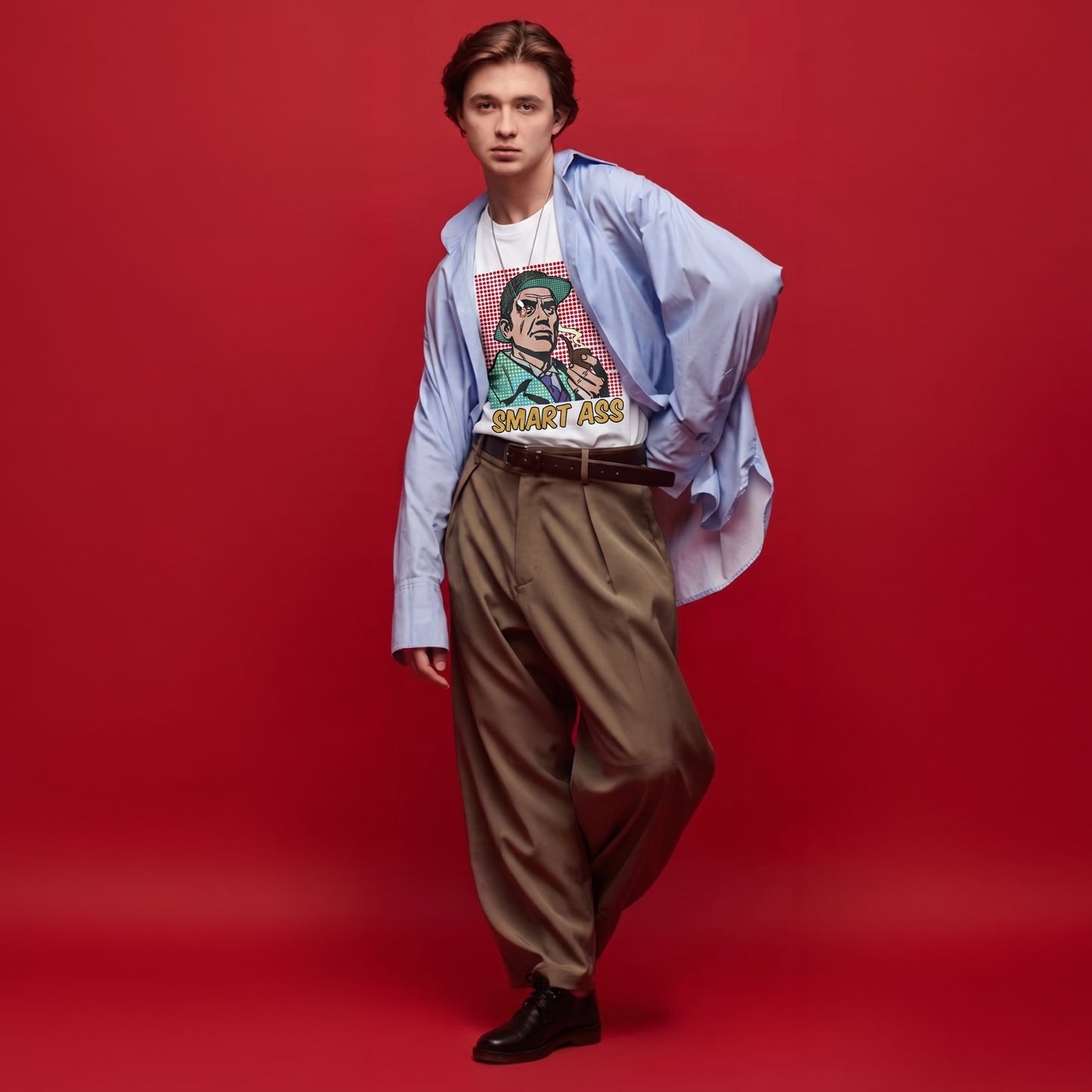 Smart Ass Retro Pop Art T-Shirt