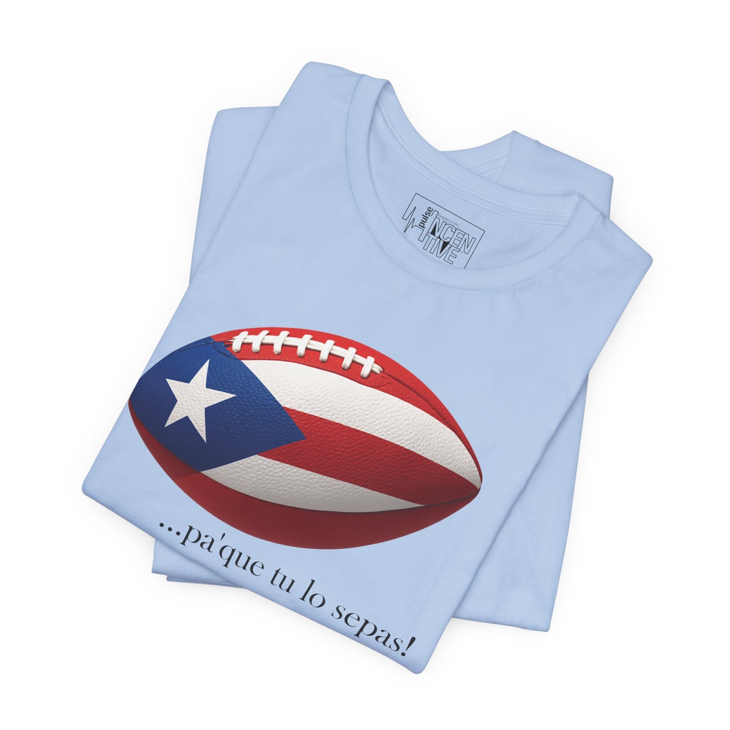 Super Bowl Football, Short Sleeve Puerto Rico Tee