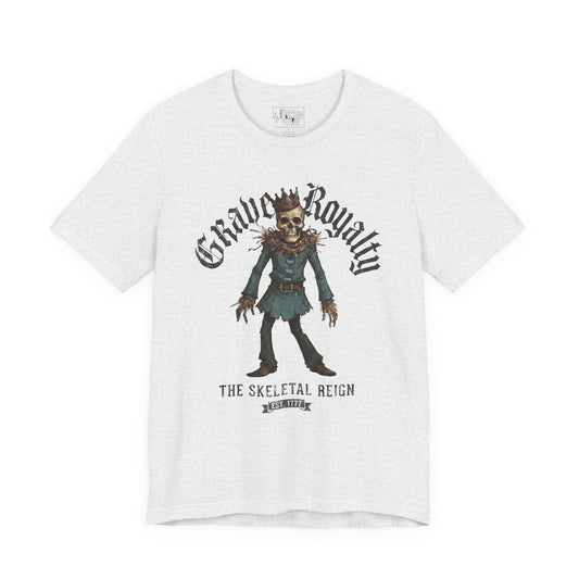 Grave Royalty Skeleton King Tee | The Skeletal Reign, Gothic Horror