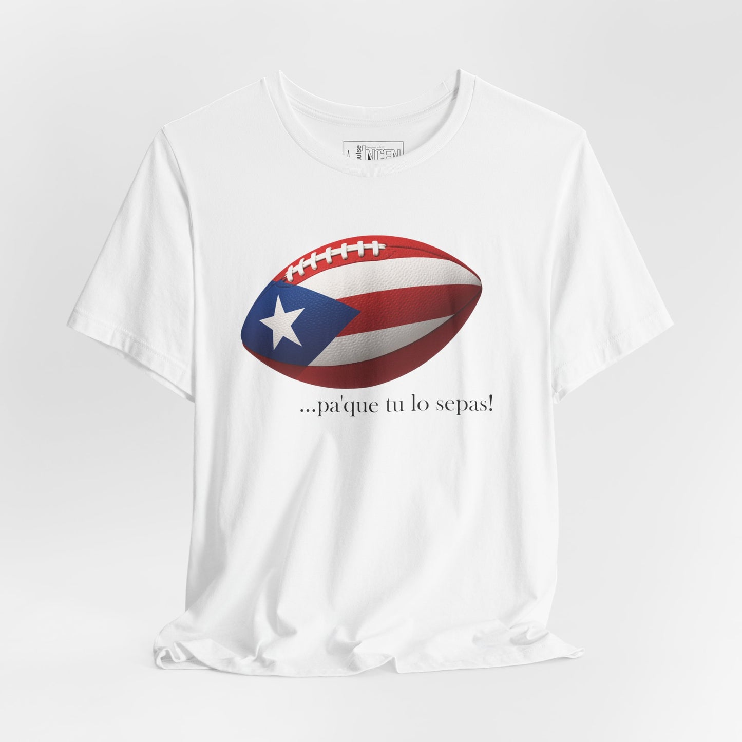 Super Bowl Football, Short Sleeve Puerto Rico Tee